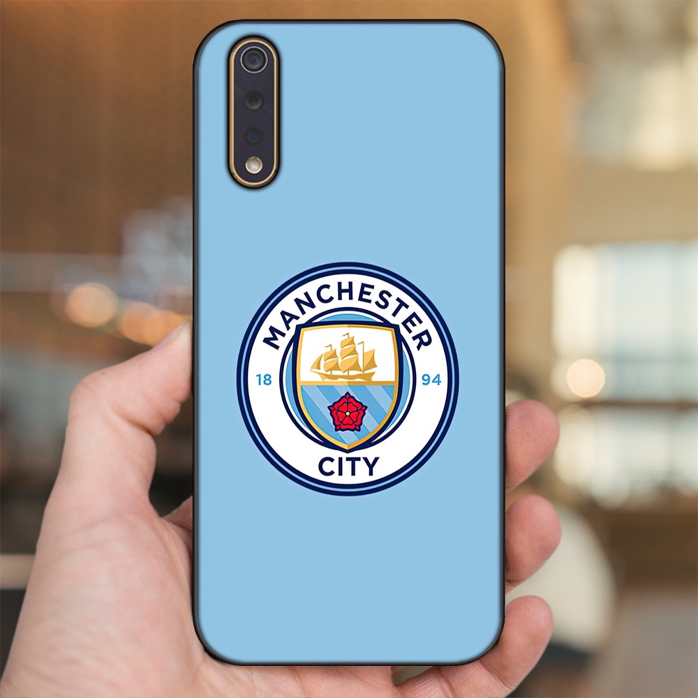 Ốp lưng Vivo S1 viền đen in hình Manchester City MC