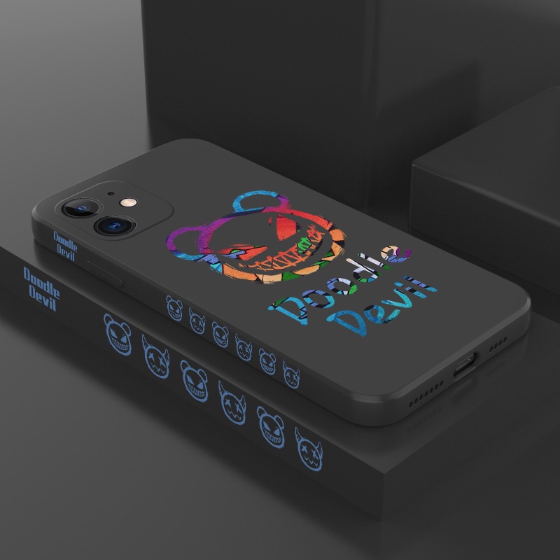 Ốp Điện Thoại Silicon Hình Gấu Cho iPhone 6 6S 6Splus 7 8 7plus 8plus X Xs Xr Xsmax 11 12 13 Pro Max