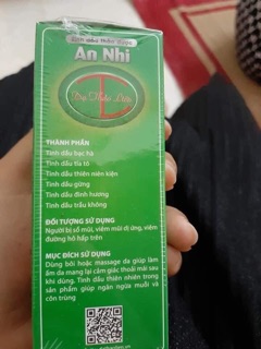 Tinh dầu Viêm đường hô hấp