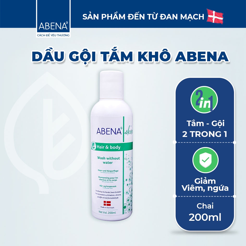 Quà tặng đi sinh đủ đầy Abena cho mẹ nhập khẩu Đan Mạch (7 món) - tặng túi đi sinh