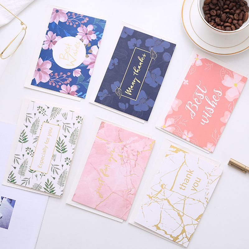 Bộ 6 Thiệp Chúc Mừng Giáng Sinh Kèm Phong Bì Tiện Dụng