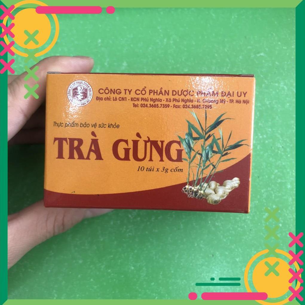 [Chính hãng] Trà gừng Đại Uy ( Hộp 10 gói )