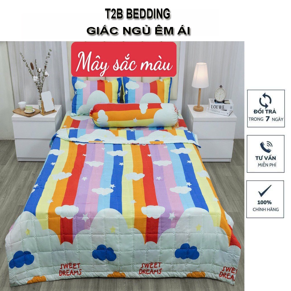 Ga trải giường cotton poly 1m x 2m