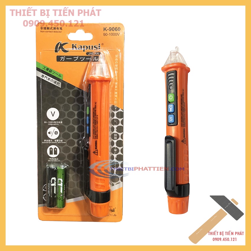 Bút Thử Điện, Dò Thông Mạch Điện Kapusi K-9060 90-1000v Không Tiếp Xúc Dòng Điện