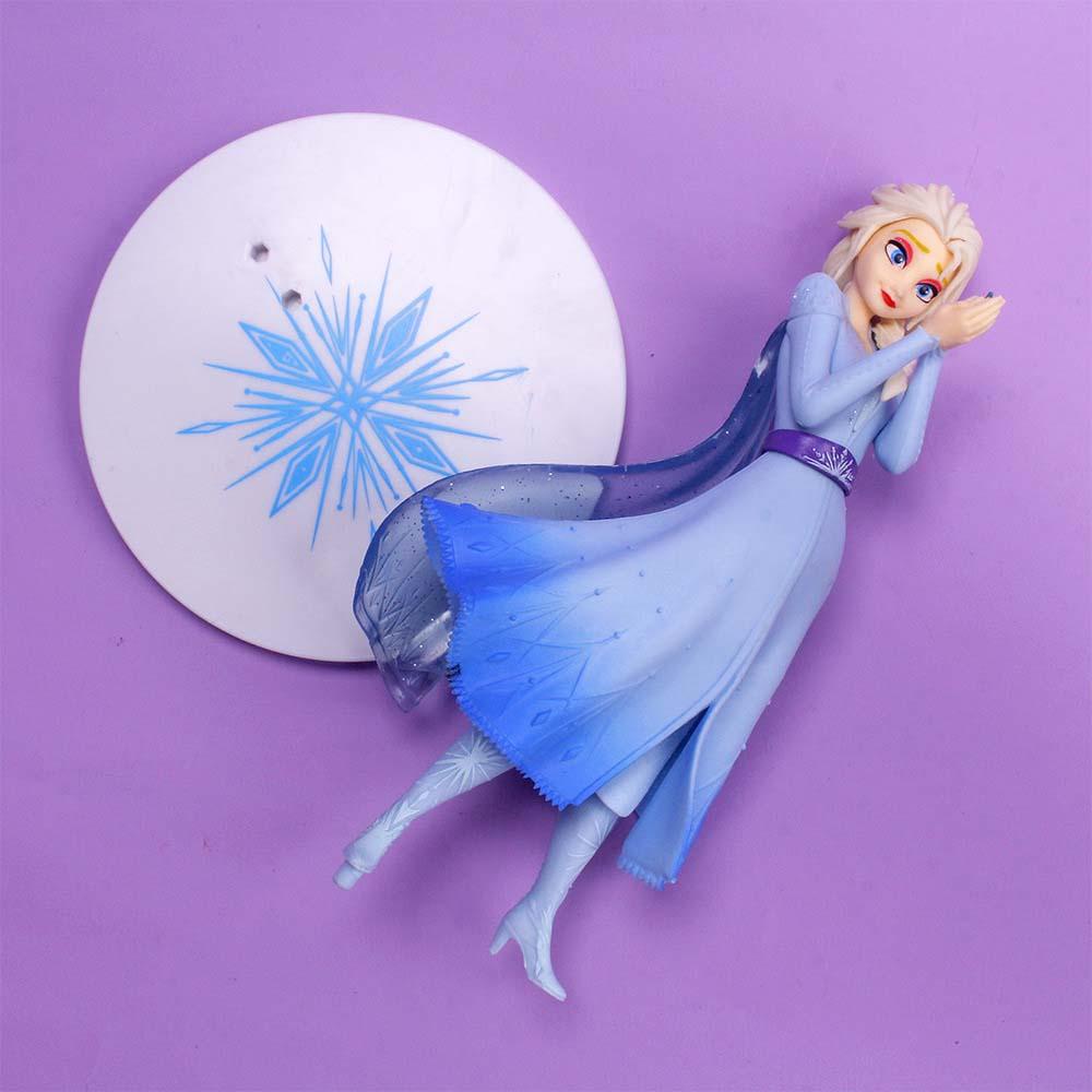 Mô Hình Búp Bê Công Chúa Elsa 21cm Xinh Xắn