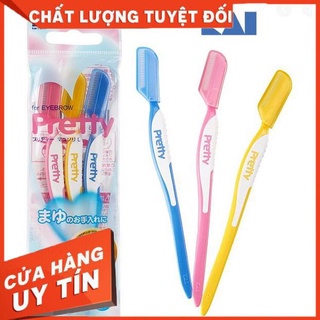 Set 3 dao cạo lông mày Pretty KAI hàng Nhật