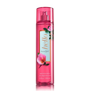 Nước xịt thơm bath body works hello beautiful 236ml