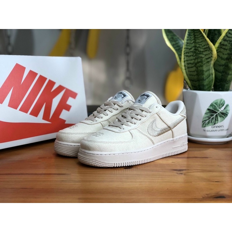 GIÀY thể thao sneaker AF1 nâu custom ảnh thật shop tự chụp +FREESHIP
