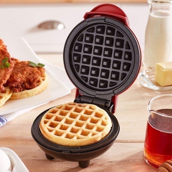 Máy làm bánh tổ ong, bánh quế, waffle Mini Sokany