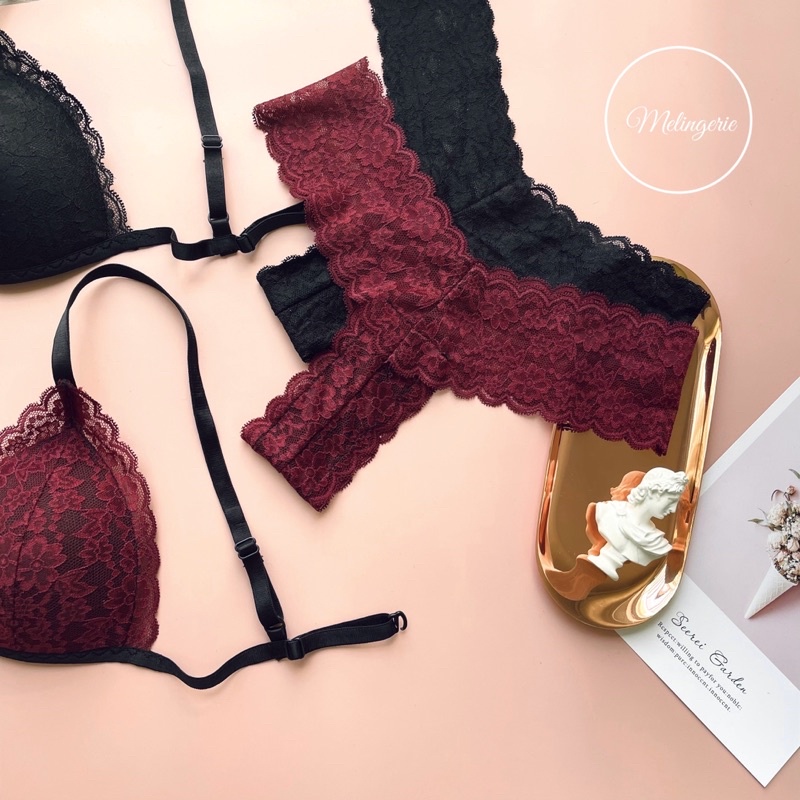 Combo 400k: 5 bộ bra mút mỏng (5 áo 5 quần) | BigBuy360 - bigbuy360.vn