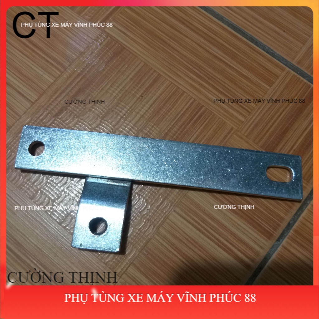 Tai chế bắt bô 2543 cho càng việt.- Tai pô cho dream Việt lắp pô 2543 [ loại dày )