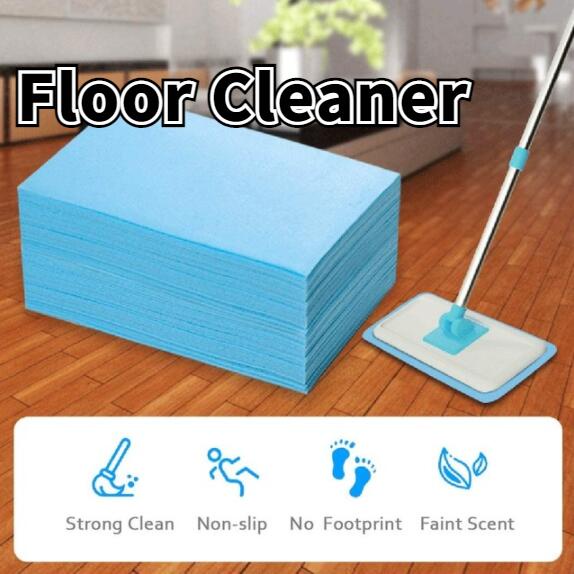 30 cái / hộp Làm sạch sàn Lát Lau hộ gia đình Tấm lau sạch ngay lập tức Loại bỏ vết bẩn Chất làm sạch Máy làm sạch giấy có thể hòa tan
