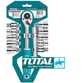 TOTAL BỘ 12 ĐẦU TUÝP CẦN SIẾT TỰ ĐỘNG 1/2inch THT141121