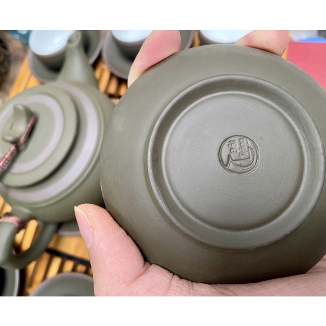 Gốm Bát Tràng - Bộ Ấm Vương Trà hàng nghệ nhân chất lượng cao