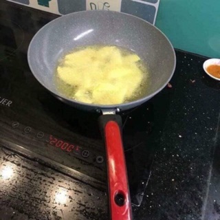 gia sỉ CHẢO VÂN ĐÁ SÂU LÒNG 32 CM