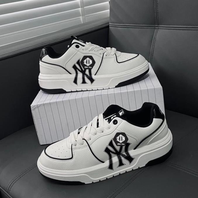 Giày Sneaker MLB Chunky  đen trắng full box bill