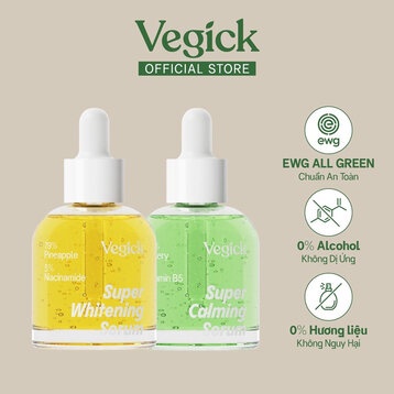 (Hàng Cty tem phụ)Tinh chất dưỡng da Vegick Super Serum