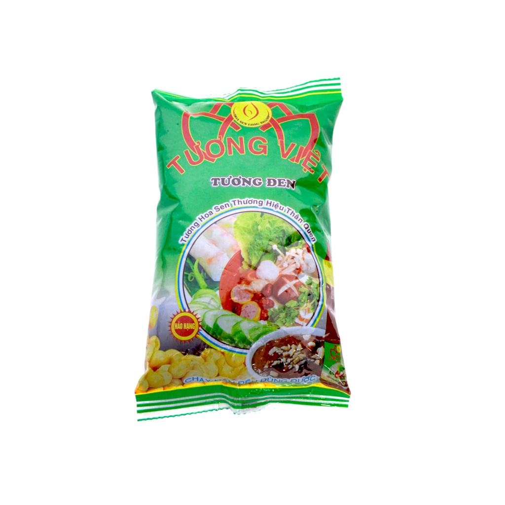 Tương Đen quán ăn Gói 500g - Tương Việt Hoa Sen