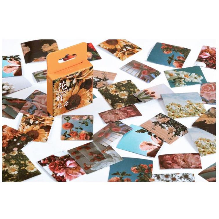 Bộ 46 Sticker Hoa Thiên Nhiên E103