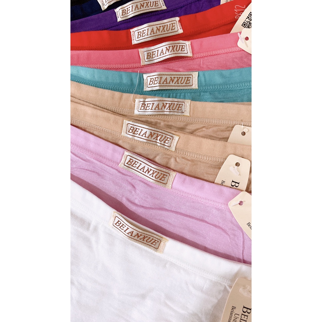 Bộ 10 quần lót cotton mịn mã 8801 từ 45-60kg vừa