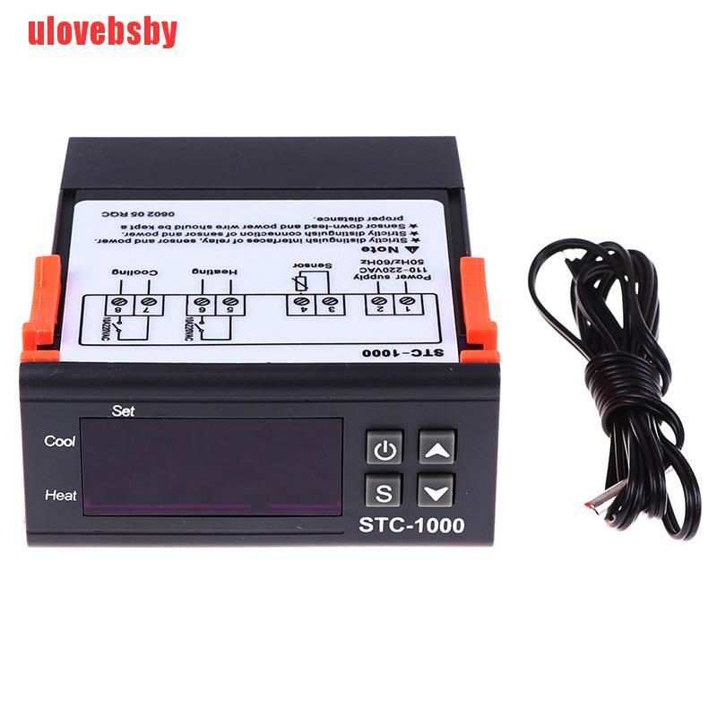 Bộ Điều Khiển Nhiệt Độ Điện Tử 220v Stc-1000 + Cảm Biến