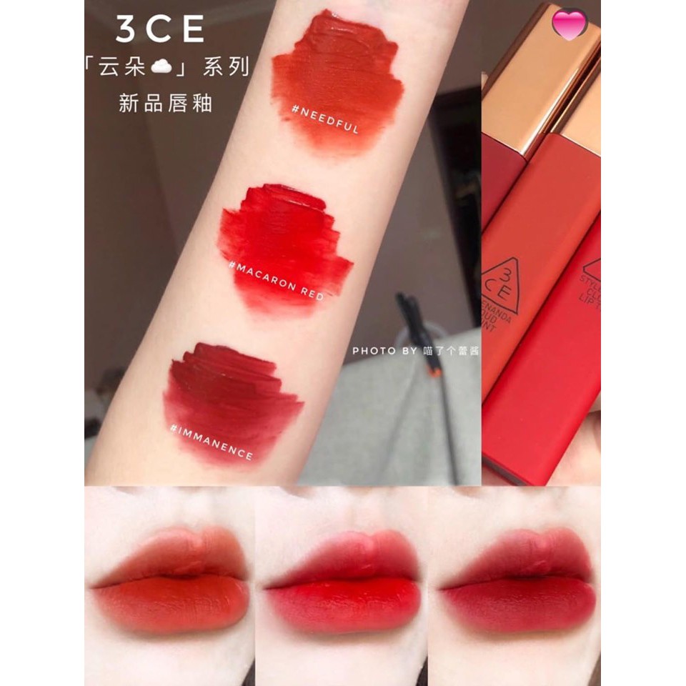 Son Kem Lì 3CE Cloud Lip Tint Mẫu Mới 2019 | BigBuy360 - bigbuy360.vn