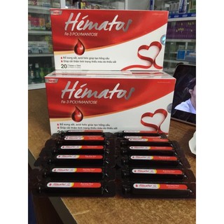 Sắt nước hematos - bổ sung sắt cho trẻ em và phụ nữ mang thai