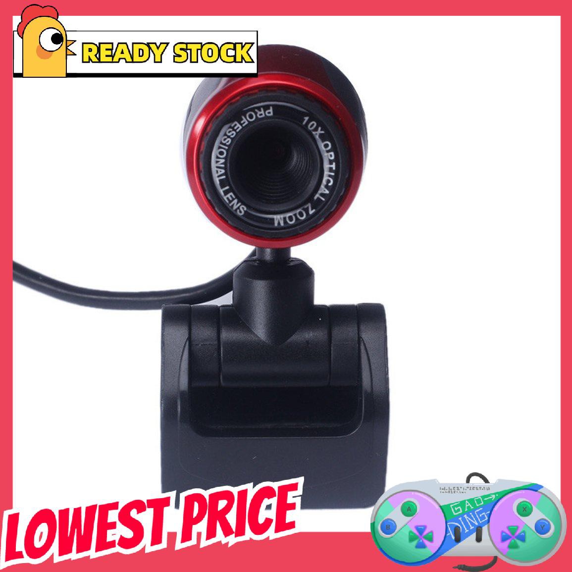 Webcam Usb 2.0 Kèm Mic Cho Máy Tính | BigBuy360 - bigbuy360.vn