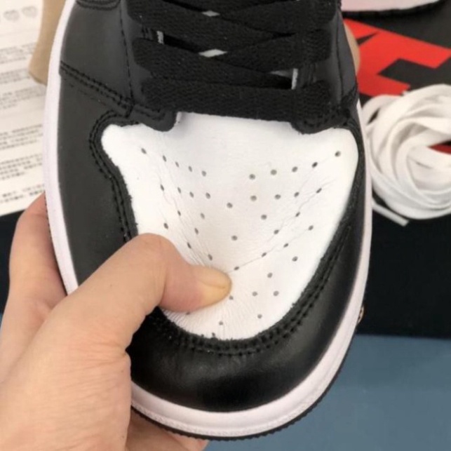 Giày Thể Thao Jordan 1 High Đen Trắng Panda, Sneaker Nam Nữ JD1 Fullbox Da Nhăn | BigBuy360 - bigbuy360.vn