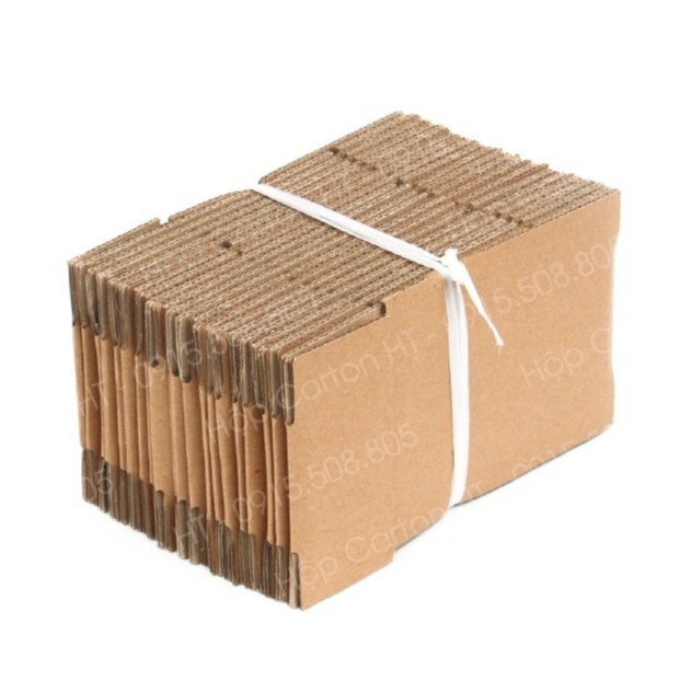 16x6x6 thùng giấy cod gói hàng, hộp bìa carton