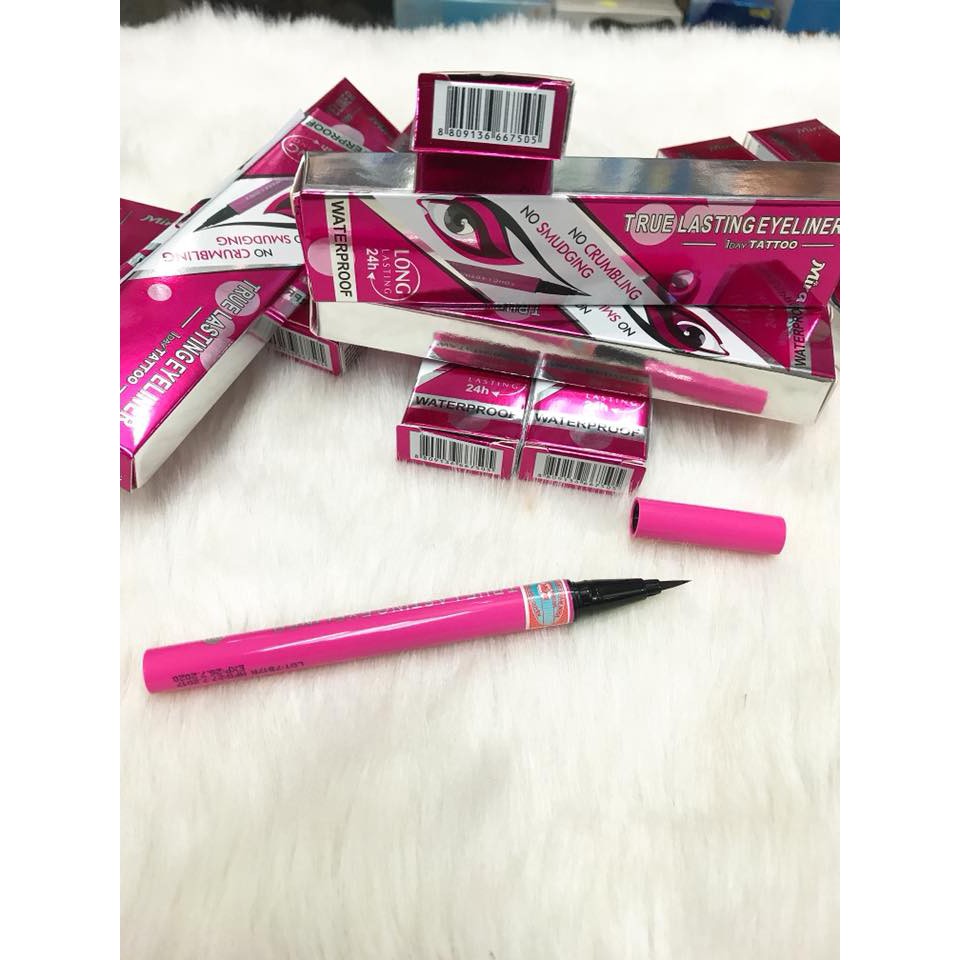 VIẾT LÔNG KẺ MÍ MẮT MIRA TRUE LASTING EYELINER KHÔNG LEM KHÔNG TRÔI | BigBuy360 - bigbuy360.vn