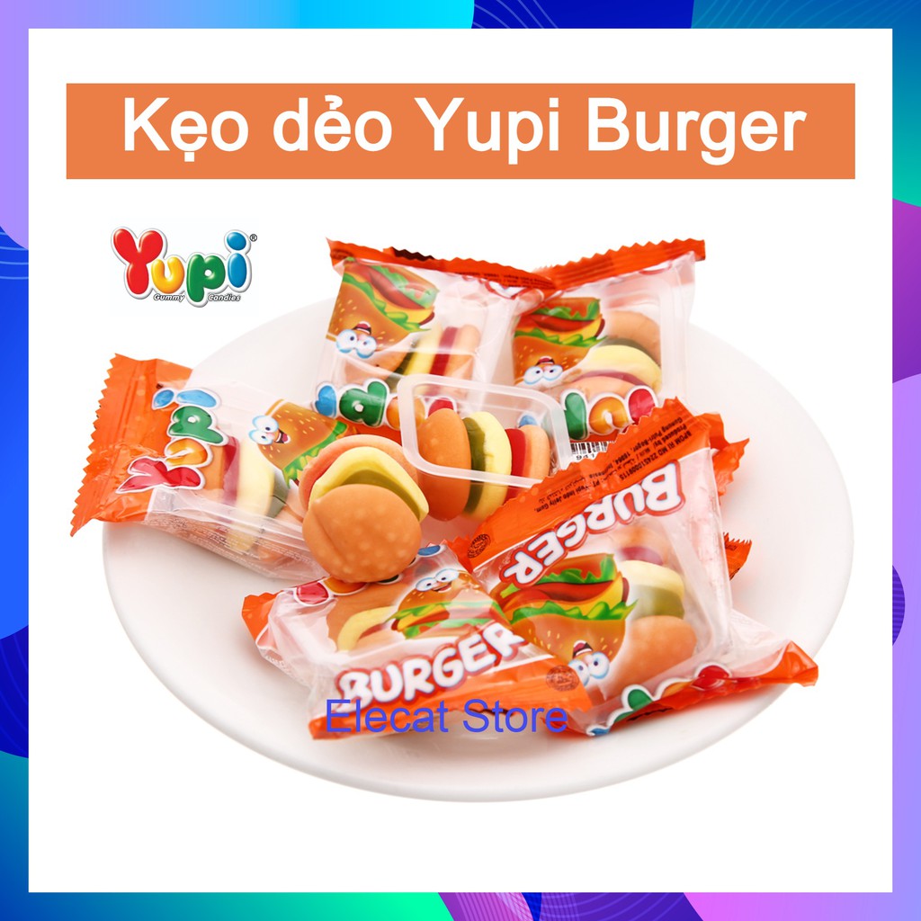 Kẹo dẻo Yupi Buger - 1 viên dùng thử
