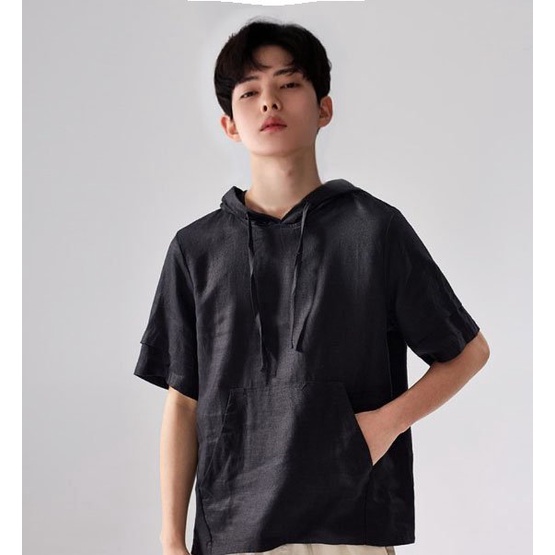 Áo thun Hoodie Tay ngắn WINDY Unisex