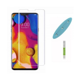Kính cường lực uv dành cho lg v30/ v40 thinq/ v50 thinq/ g7 thinq/ g8 thinq full màn hình trong suốt