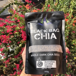 Hạt chia Úc Black Bag nhập khẩu, giảm cân bằng hạt chia đen 500g HACANA