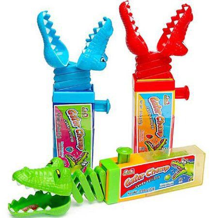 [Mã GROHOT giảm 8% đơn 199K] ( Bán sỉ ) Lốc 12c Kẹo đồ chơi cá sấu Kidsmania Gator Chomp