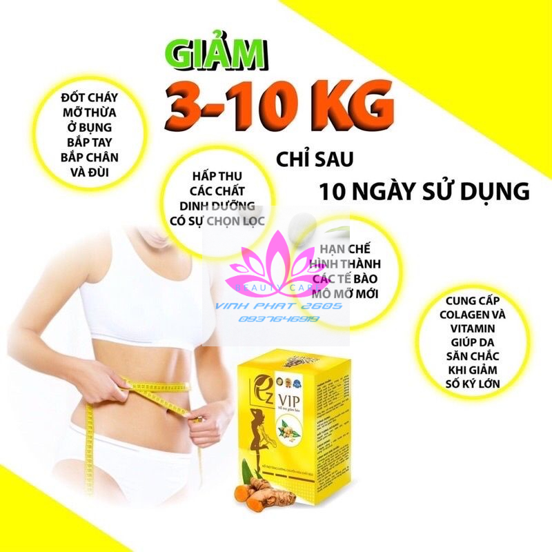EZ VIP Hộp 10 viên Chính Hãng