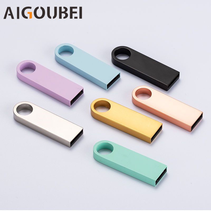 Màu Sắc Thẻ Nhớ USB 1GB 8GB 16G 32GB 64G 128GB 2TB Bằng Kim Loại