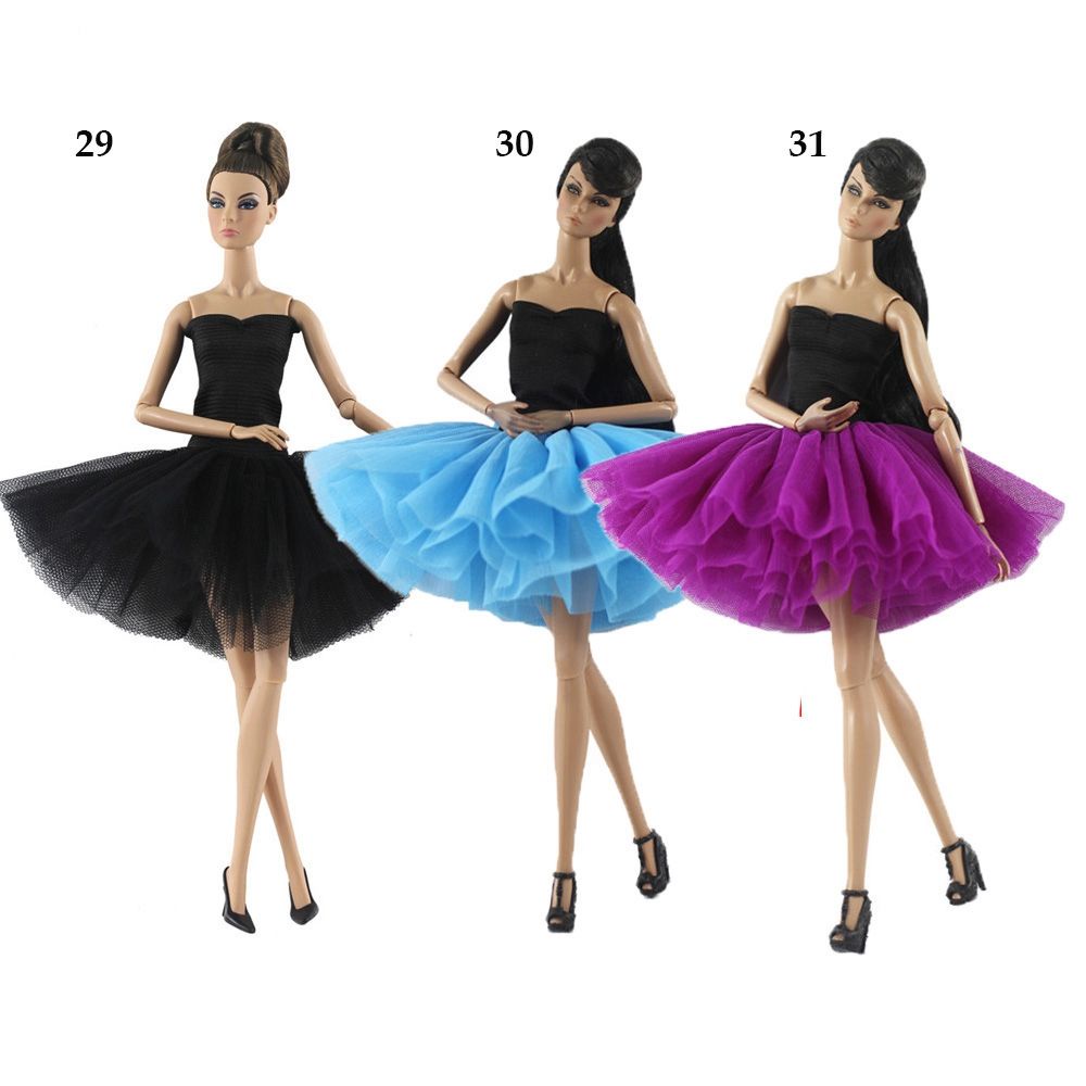 Trang phục nhiều kiểu dáng thời trang 11.5" cho búp bê tỉ lệ 1/6