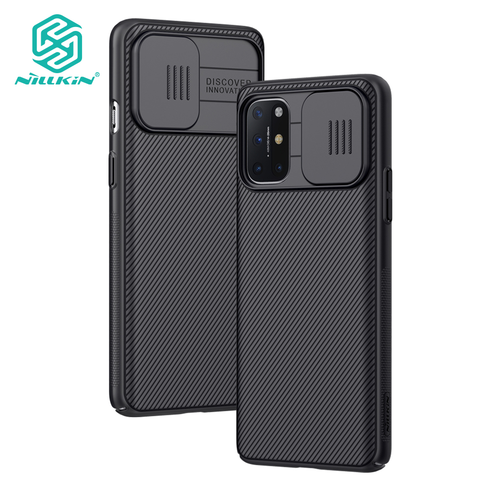 Ốp Điện Thoại Nillkin Cho Oneplus 8T Sang Trọng Bằng PC Cứng Có Nắp Trượt Bảo Vệ Camera