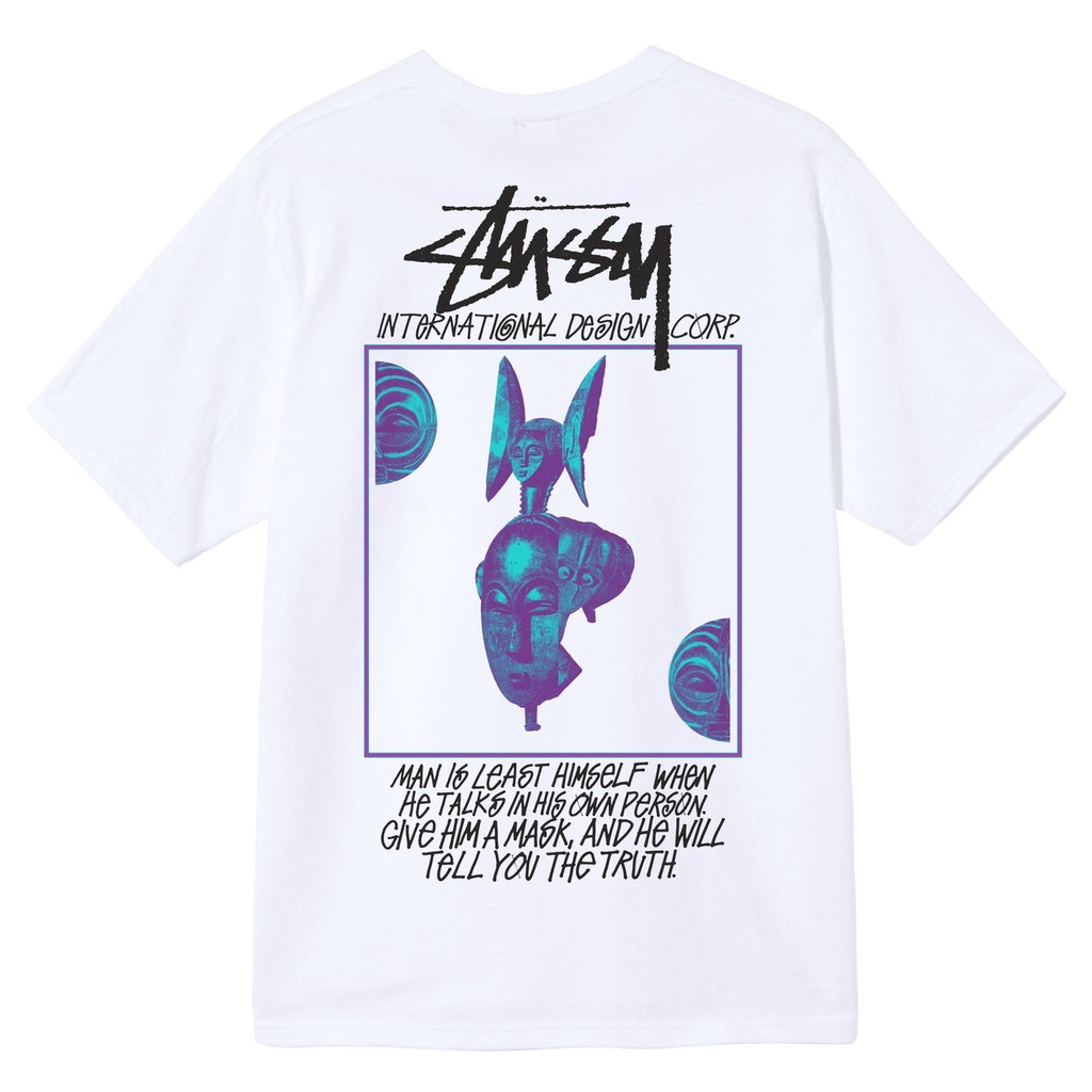 Áo Thun Stussy Masked 100% CHÍNH HÃNG - CÓ SẴN