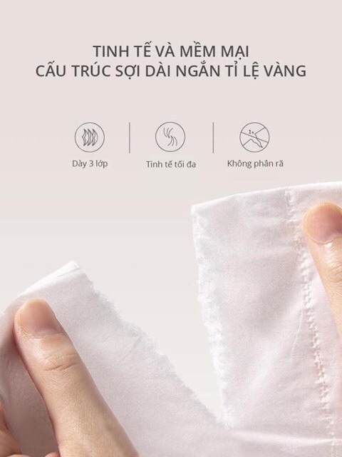 Gói giấy ăn cầu vồng siêu dai 300 tờ