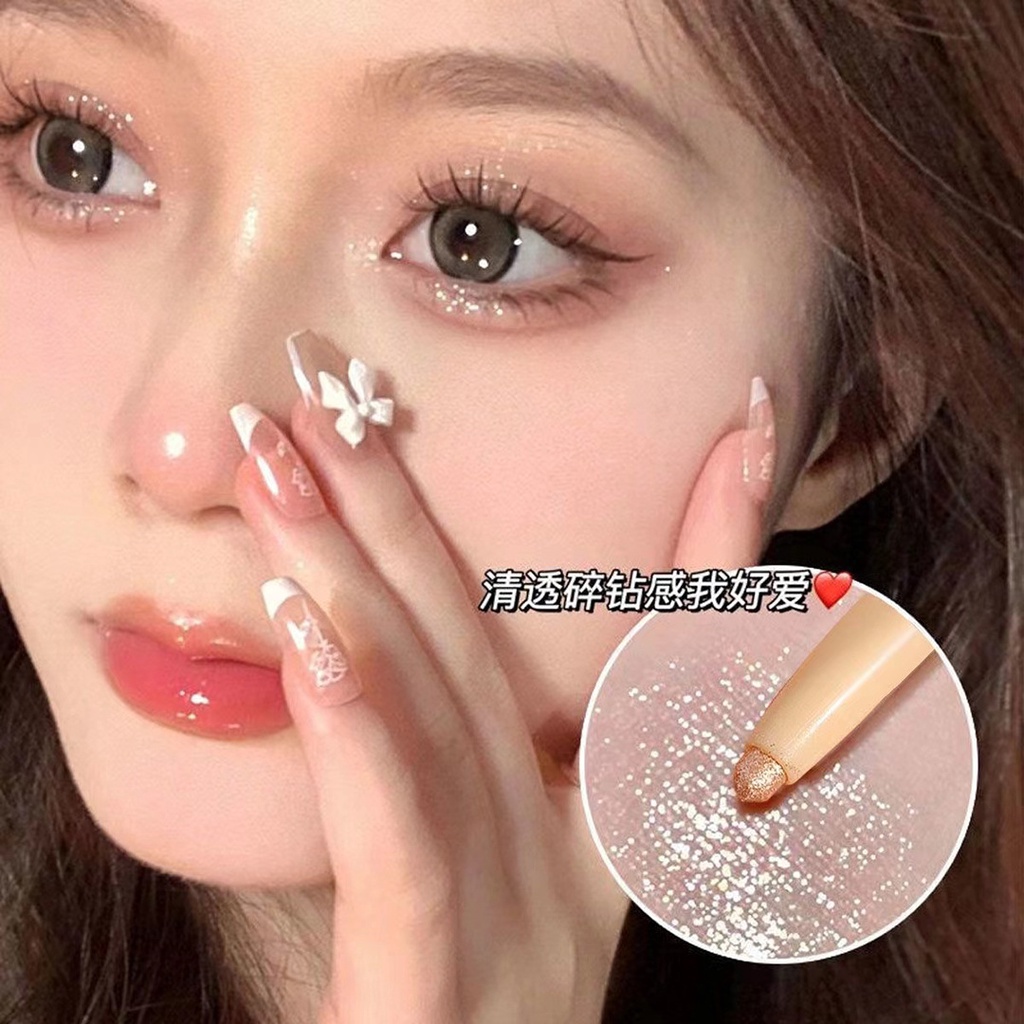 Bút Kẻ Mắt Kiêm Phấn Mắt Bắt Sáng Tự Nhiên Nổi Bật Cappuvini
