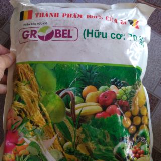 Phân hữu cơ Grobel dùng cho mọi loại cây trồng.
