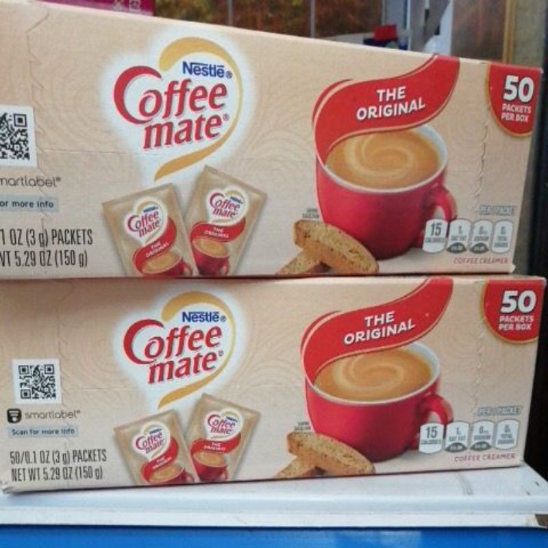 Hộp 50 gói Coffee Mate Mỹ