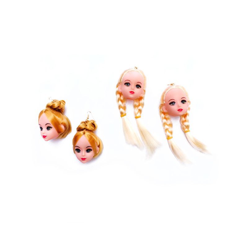 Khuyên Tai Nữ Trang Dáng Dài Tạo Hình Búp Bê