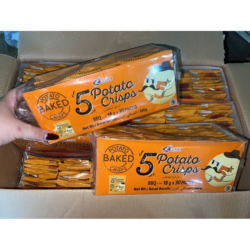 BÁNH KHOAI TÂY 5 POTATO CRISPS LỐC 2 VỊ