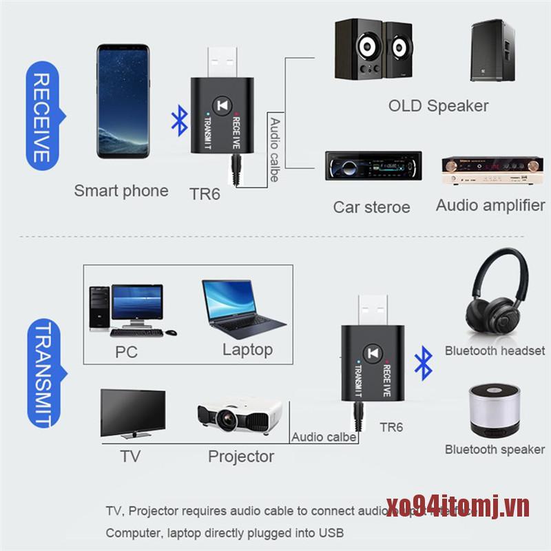 Usb Bluetooth Không Dây 2 Trong 1 Cho Máy Tính | BigBuy360 - bigbuy360.vn