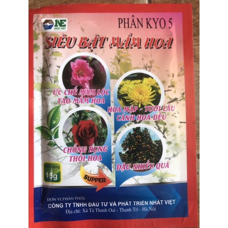 phân bón siêu bật mầm hoa