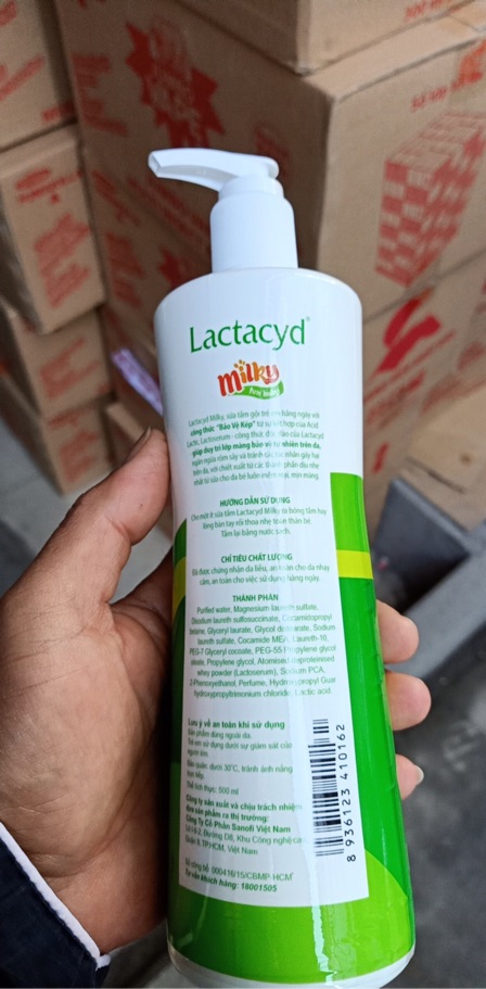 Sữa tắm lactacyd milky 60 mL | BigBuy360 - bigbuy360.vn